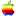 Apple Rainbow Icon 16x16 png